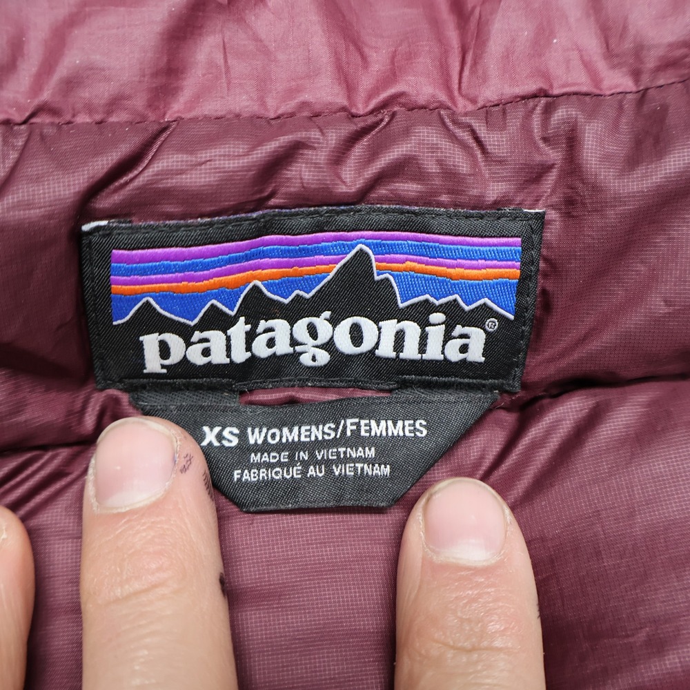 Patagonia Down Sweater Vest Womens XS Red Insulated Light Pack Quilted Puffer - Picture 8 of 16